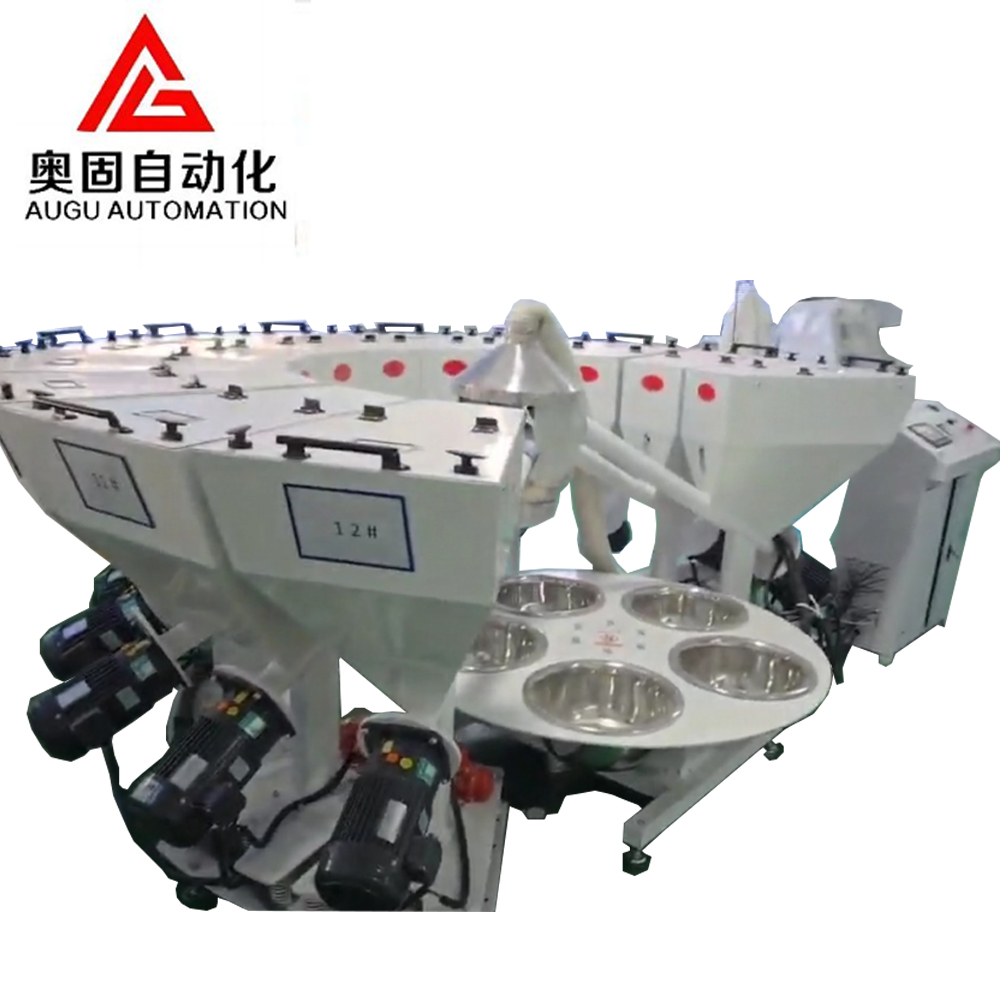 Augu 10 stansiya kimyəvi mikser avadanlıqları çəki sistemi: sabit, dəqiq və özelleştirilebilir